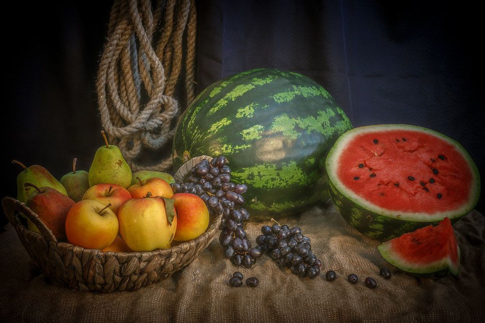 Фруктовый сад.