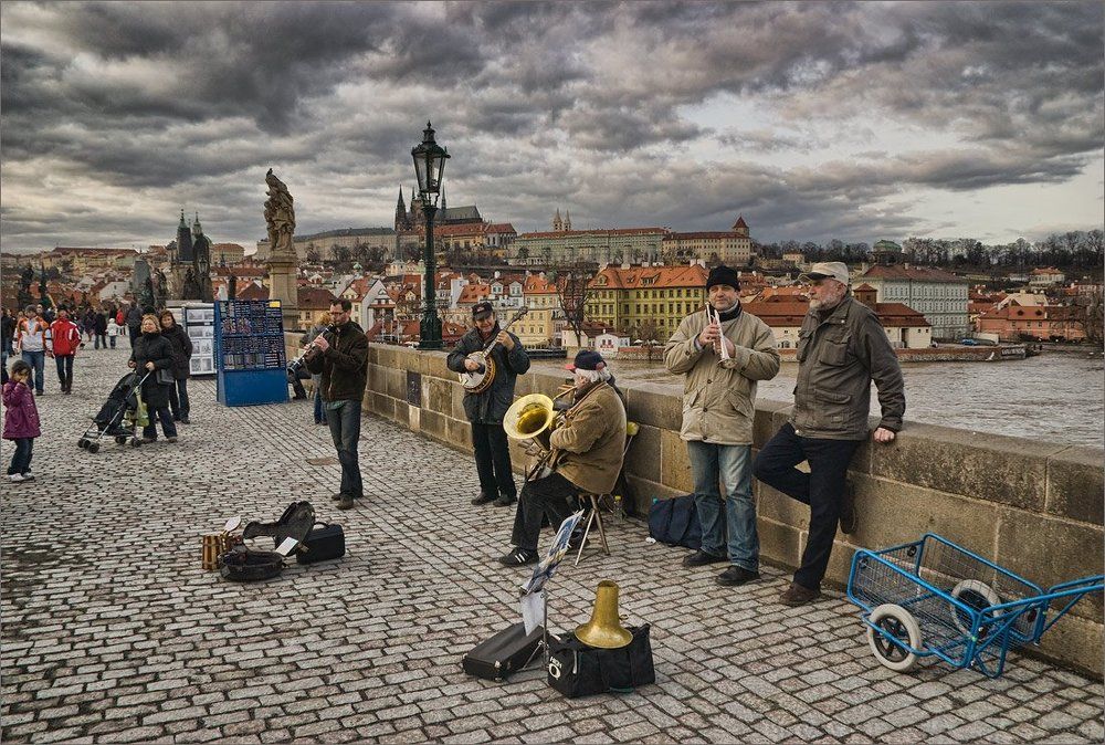 Уличные музыканты