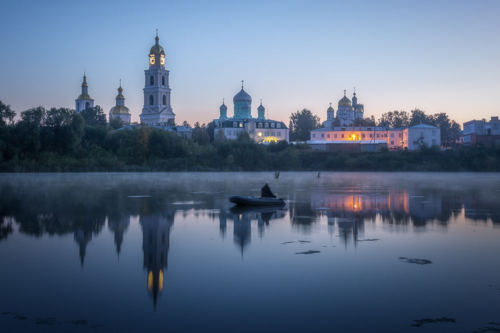 Раннее утро в Дивеево