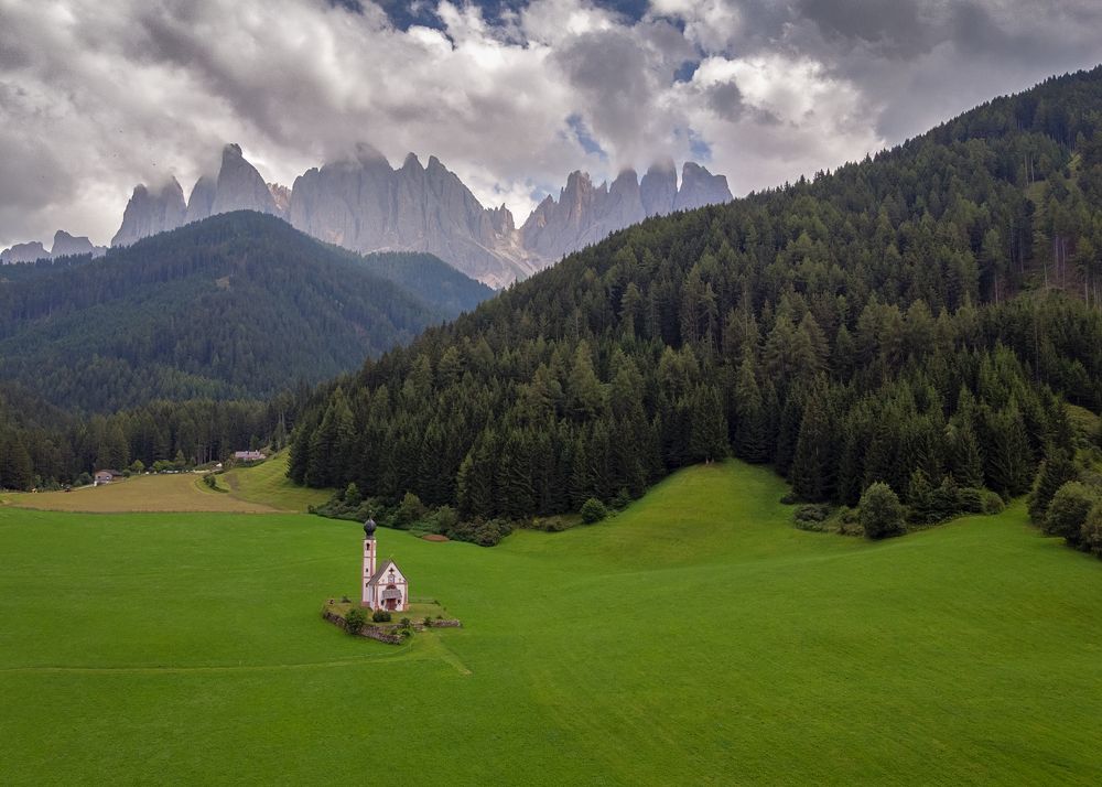 Santa Maddalena, Val di Funes, Dolomites, Italy