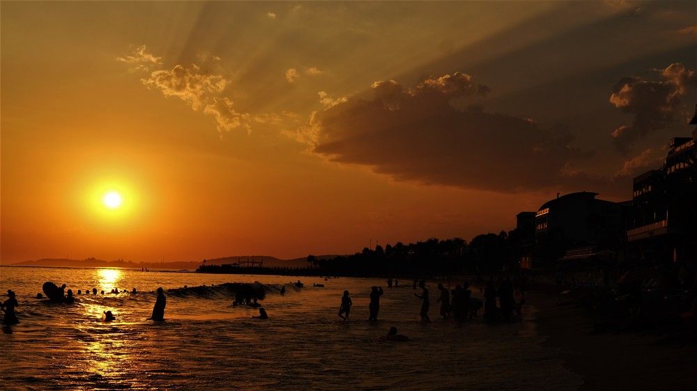 Золотой закат