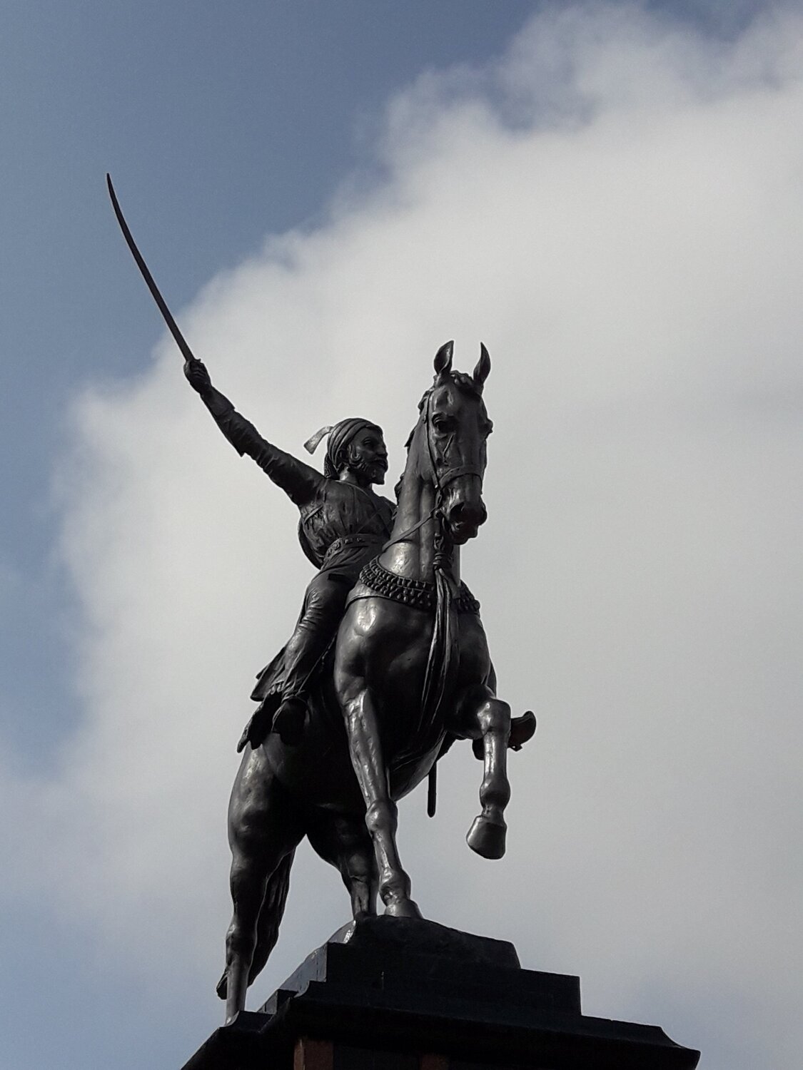 Statue of Great emperor Shivaji Maharaj