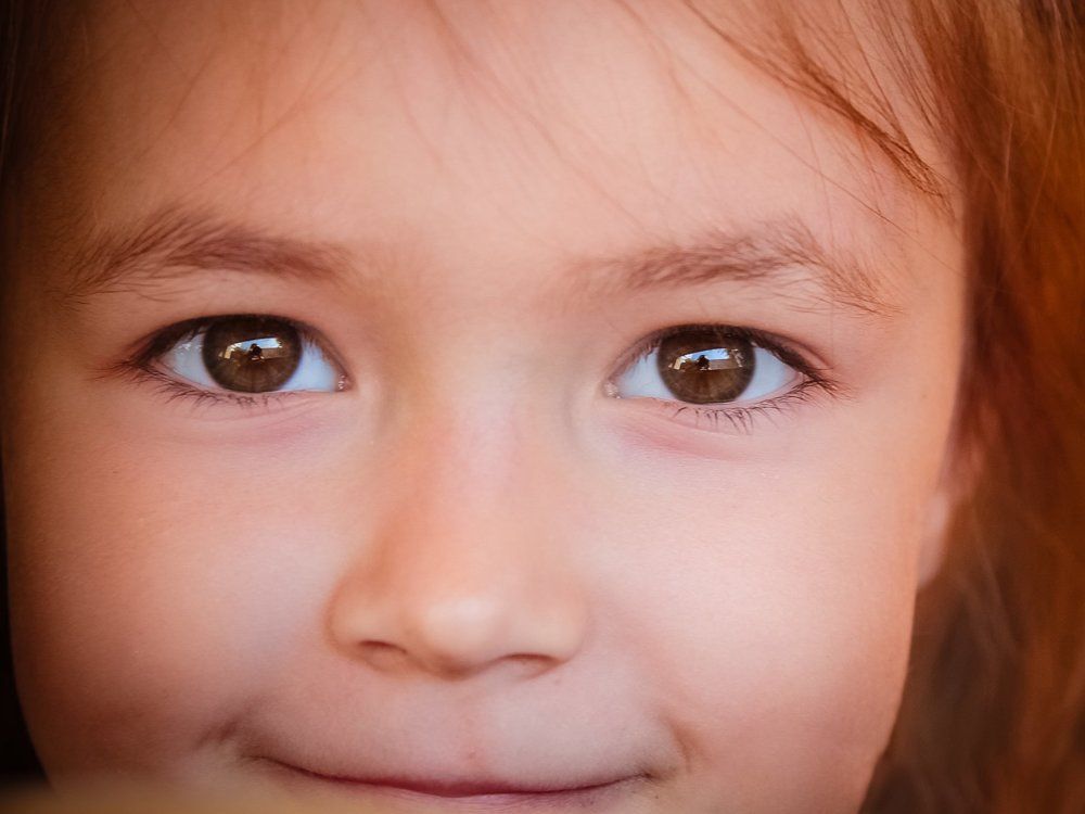 Улыбка с детства на лице