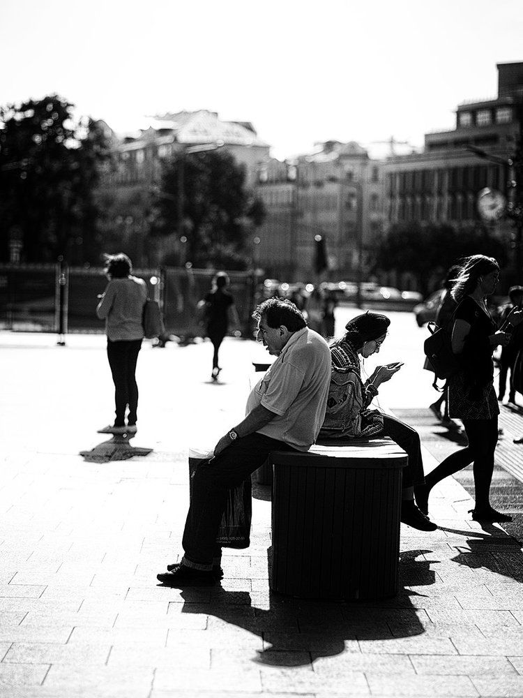 Про тёплую осень. Арбатская пл