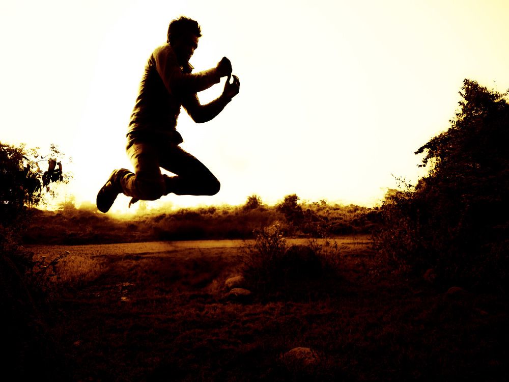 Rock jump