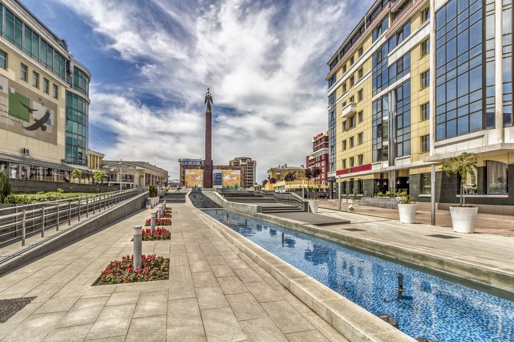 Александровская площадь. Ставрополь.