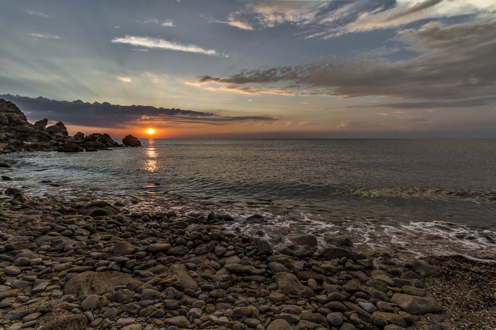 Закат в Крыму...