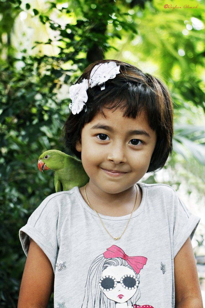 cute smile of a cute baby