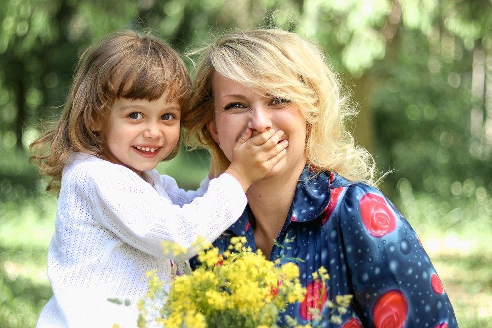 Мама и дочка