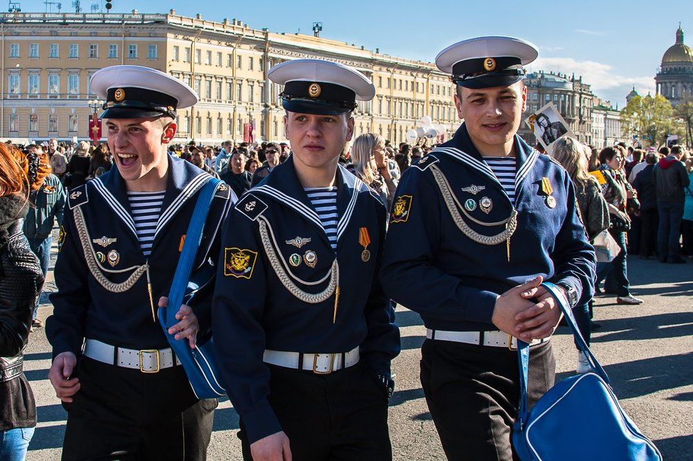 В День Победы на Дворцовой