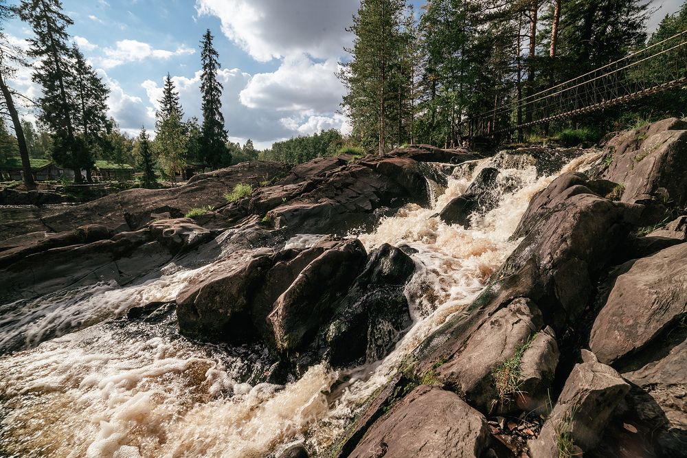 Водопад Ахвенкоски