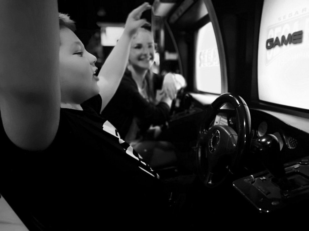 Celebrating of game over