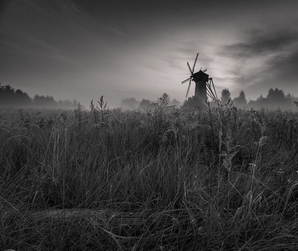 Осенним утром