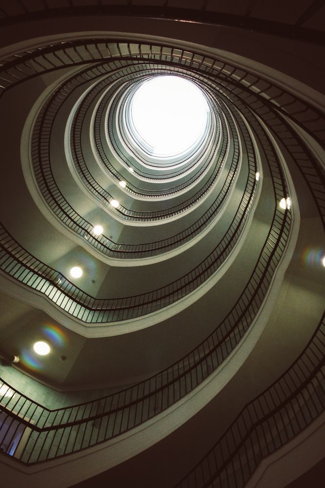 Photography of modern architecture.