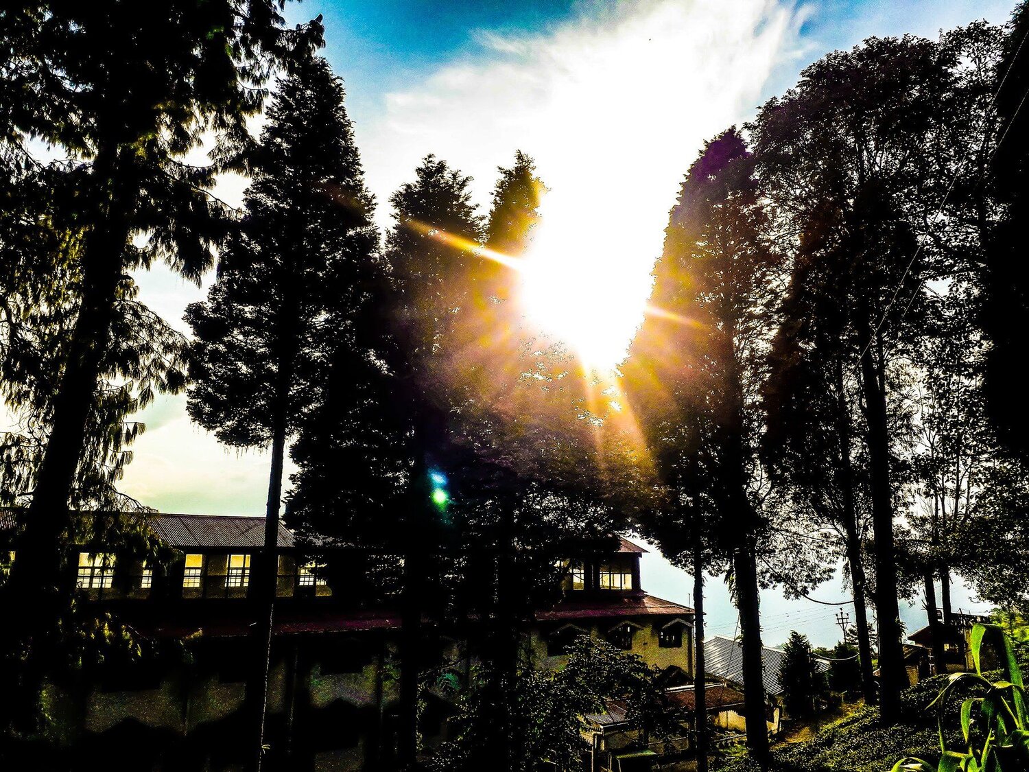 Sun set