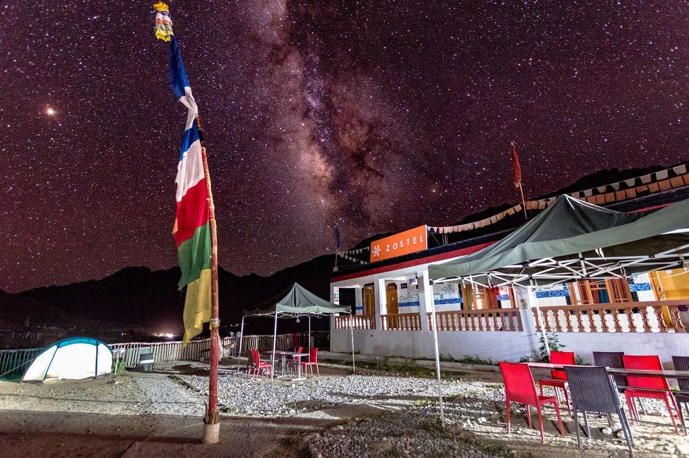 Starry sky at Spiti