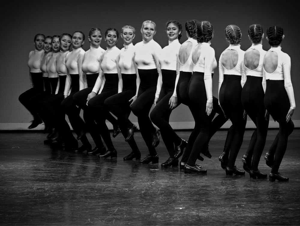 Line Dance performance