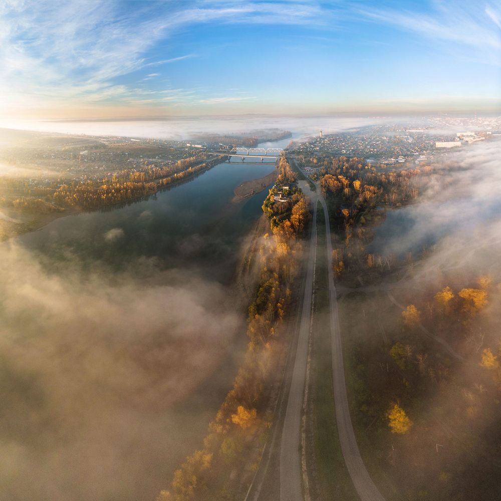 Туманное утро