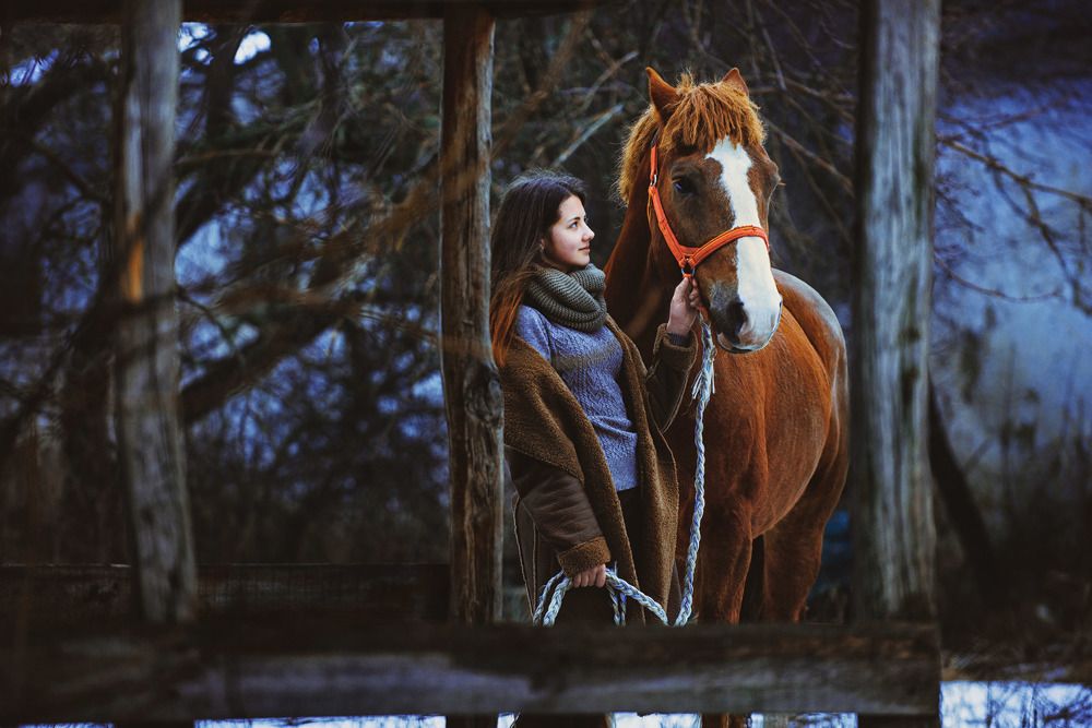 На прогулке