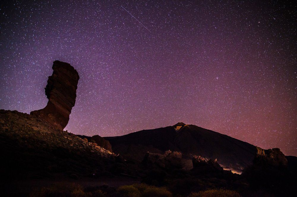 Night at El Teide mountain