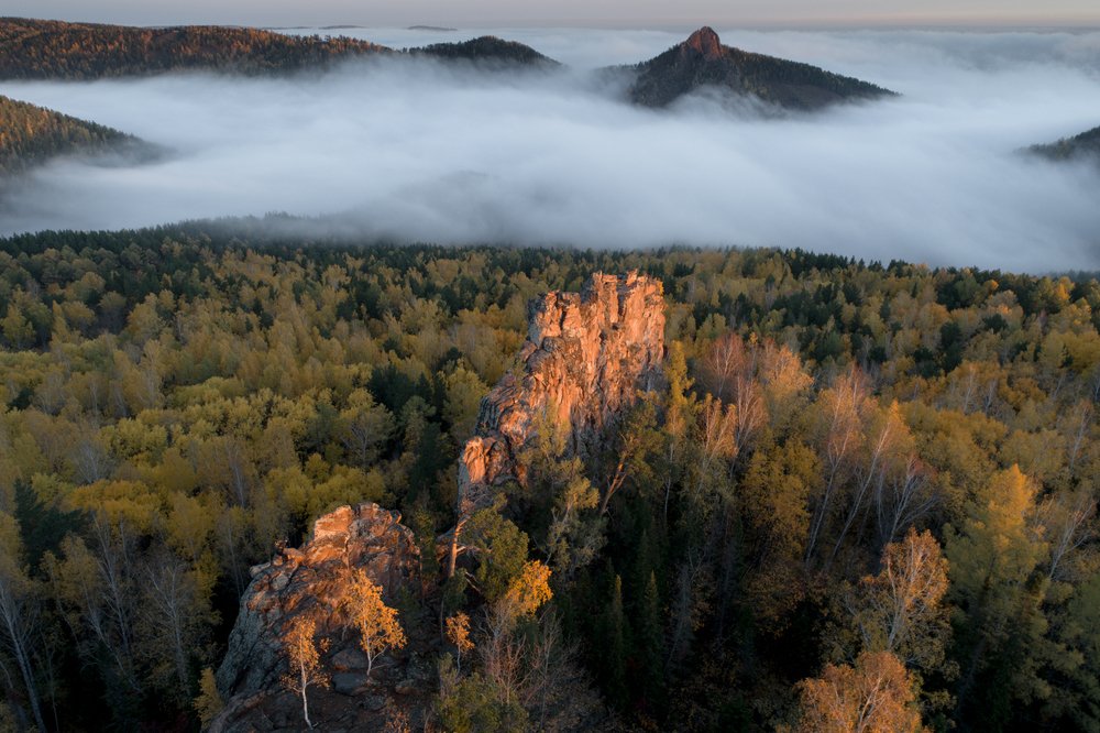 Рассвет над Китайской стенкой