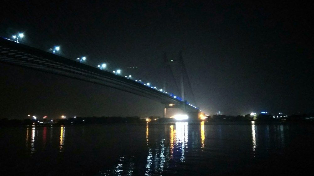 Prinsep ghat in the night