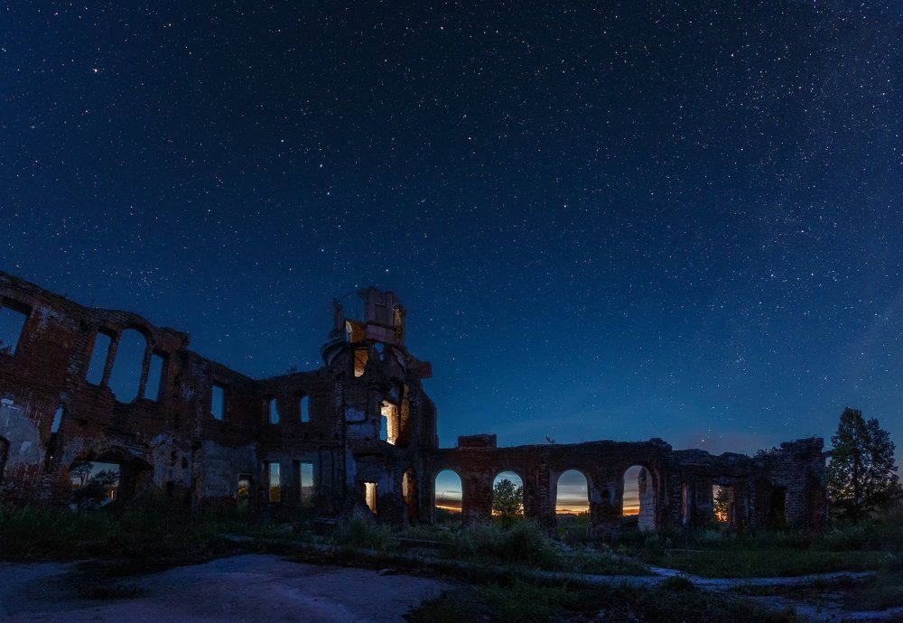Ruins in stars