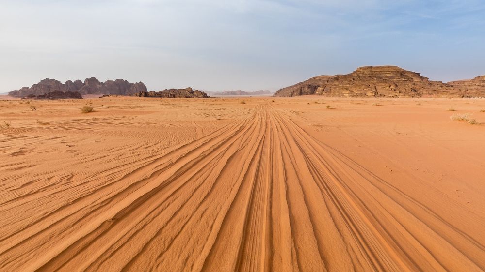 Пустыня Вади Рум. Иордания.