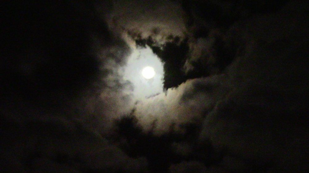 Звёзды за тучами.