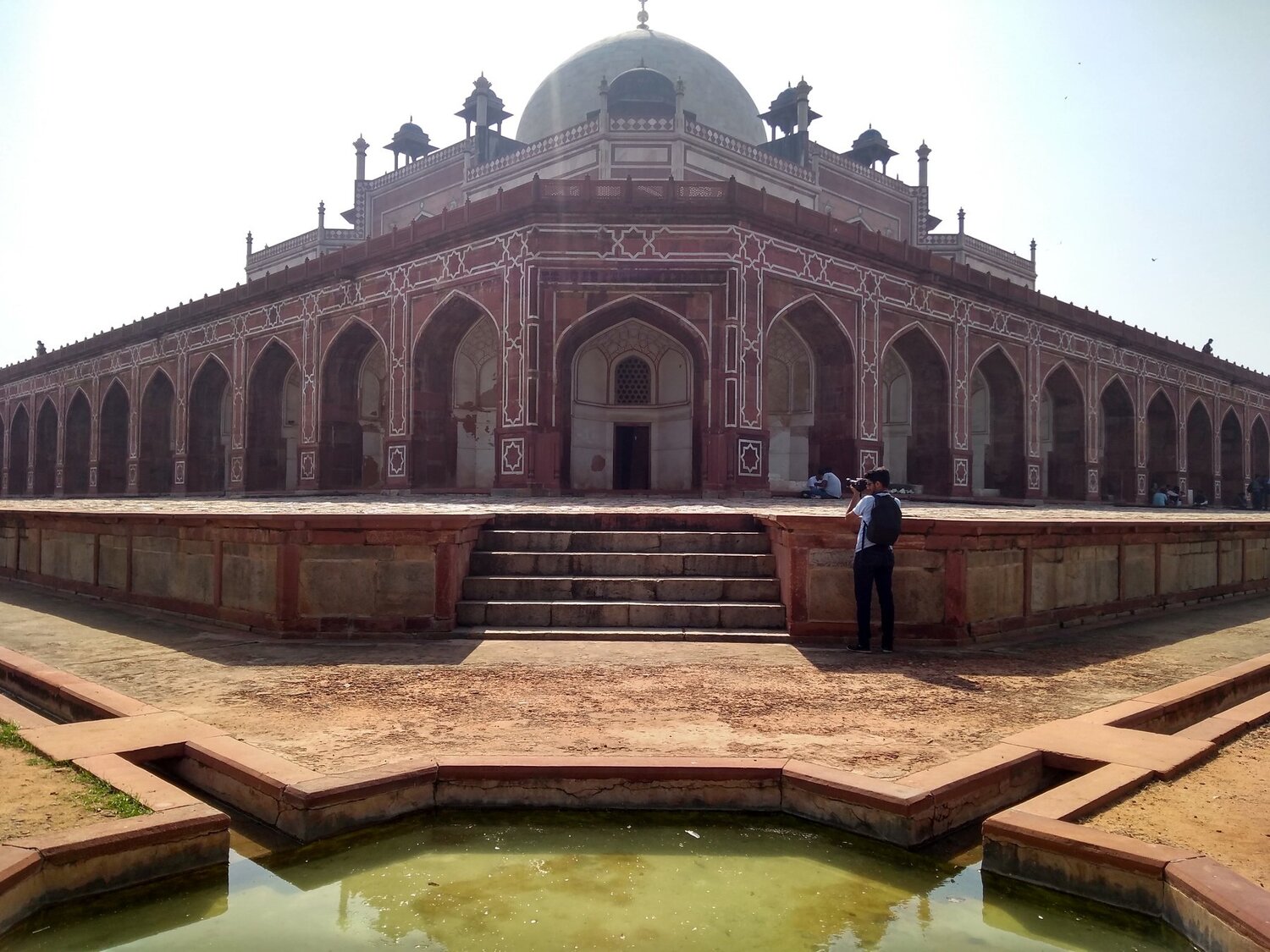 Humayun's Tomb - Water Reflection