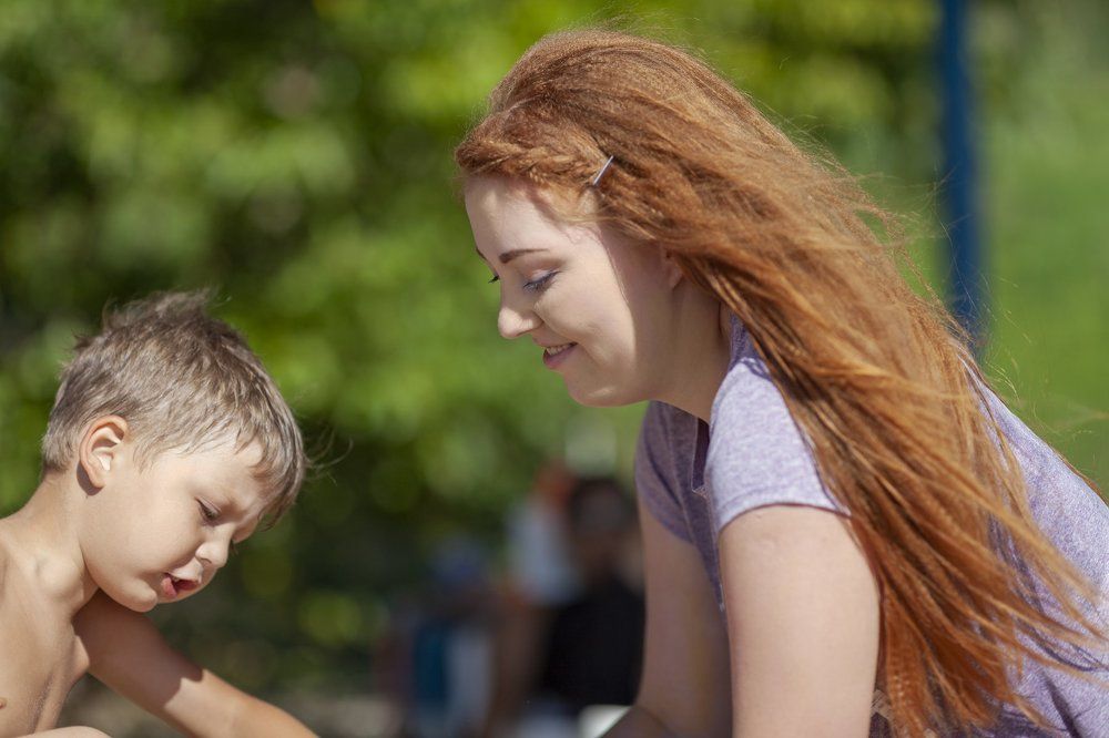 Материнская любовь...