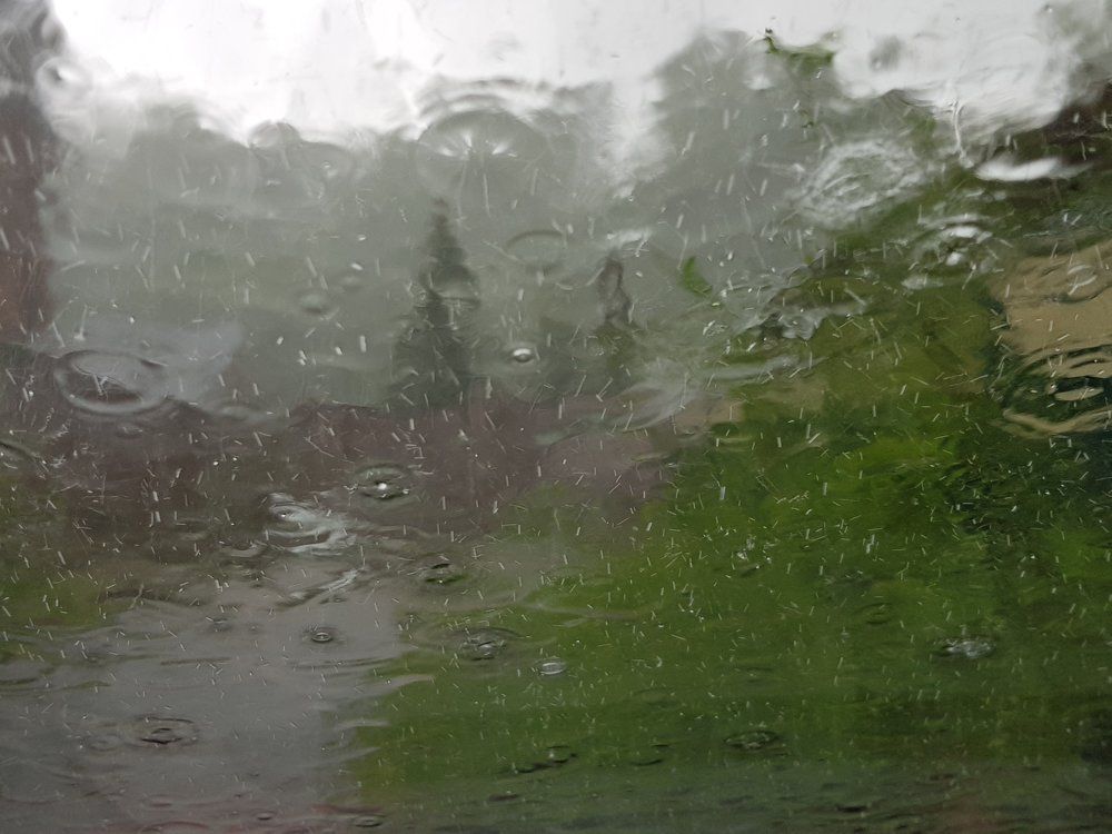 Лето. Дождь.