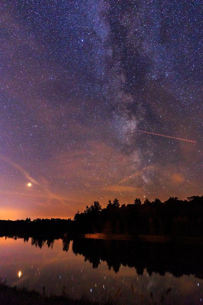 Пролетая в ночи