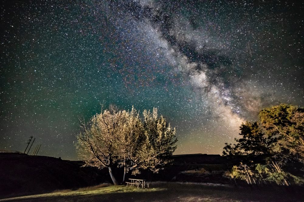 Milky Way of Deschutes River