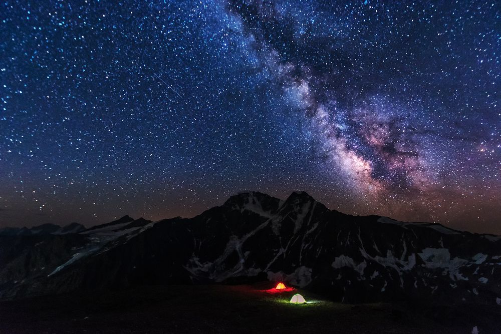 Ночь на Чегете