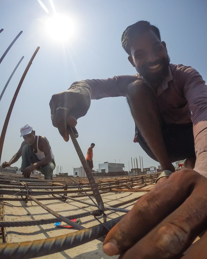 Smile while  work