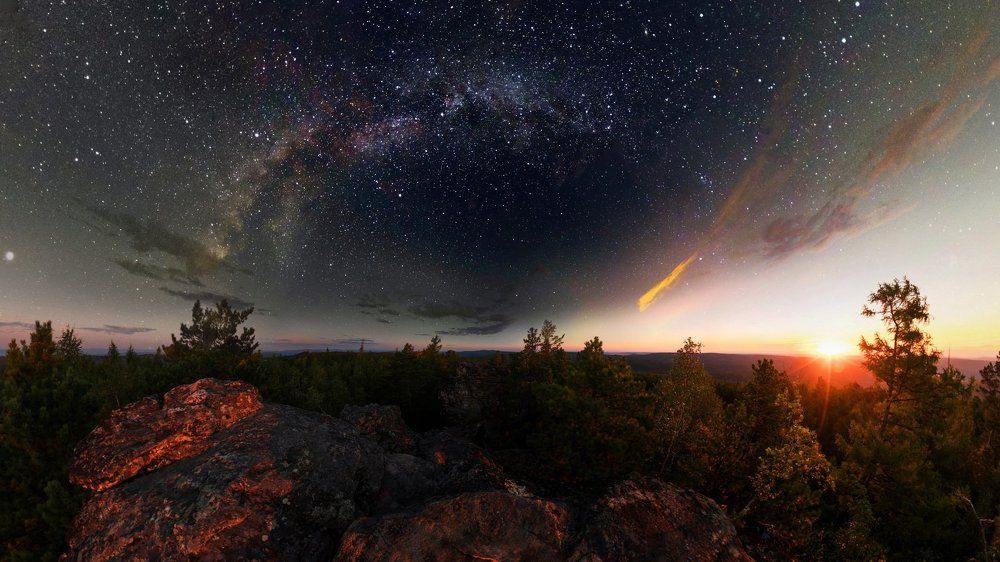 Предрассветная комета