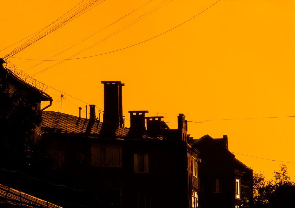 Городской закат