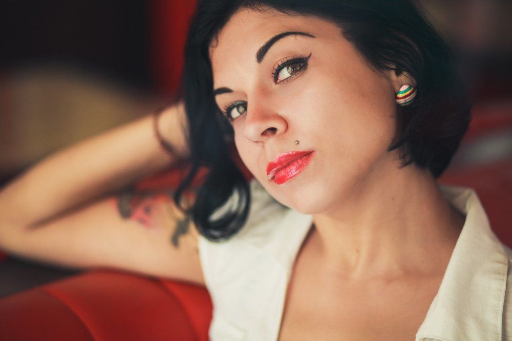 В стиле пинап