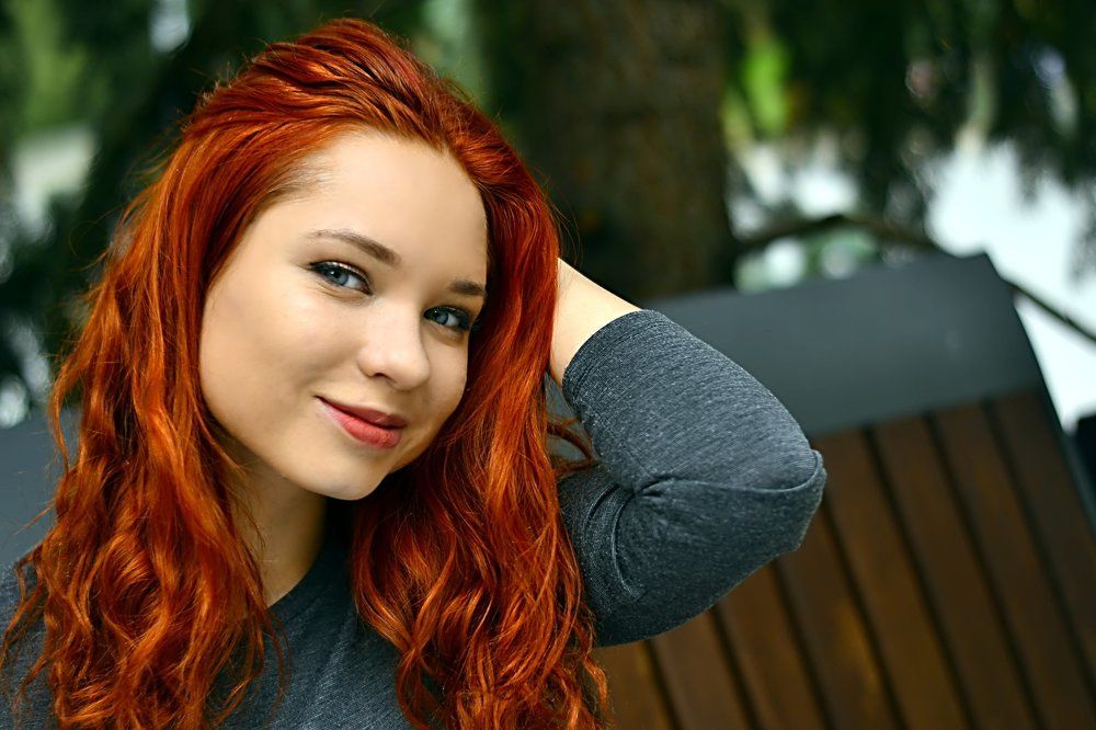 Рыжая красотка