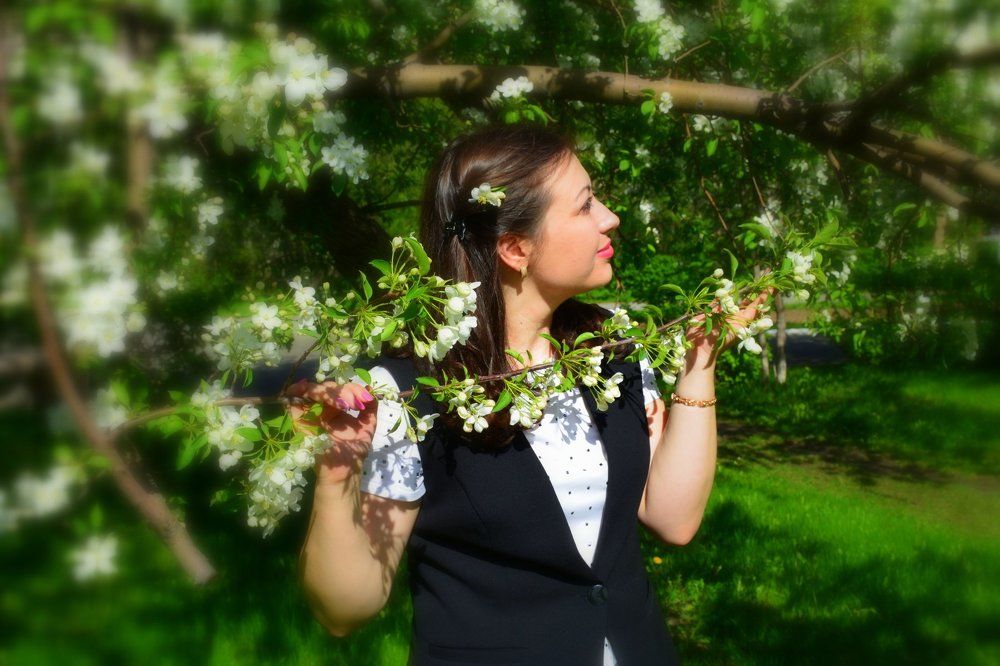 яблоневый цвет