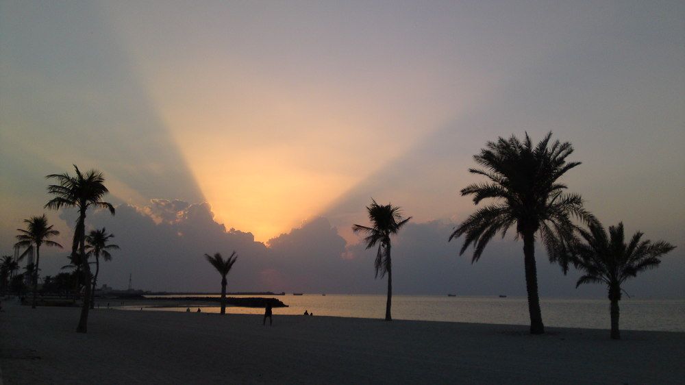 Закат в Шардже.