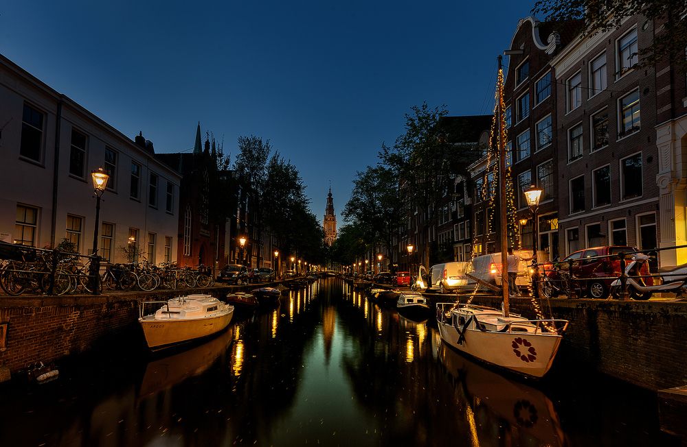 Вечерний Амстердам