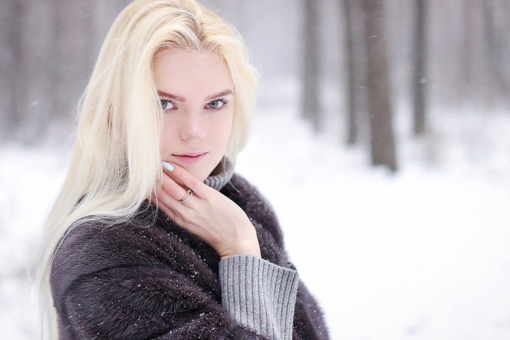 Улыбка на морозе