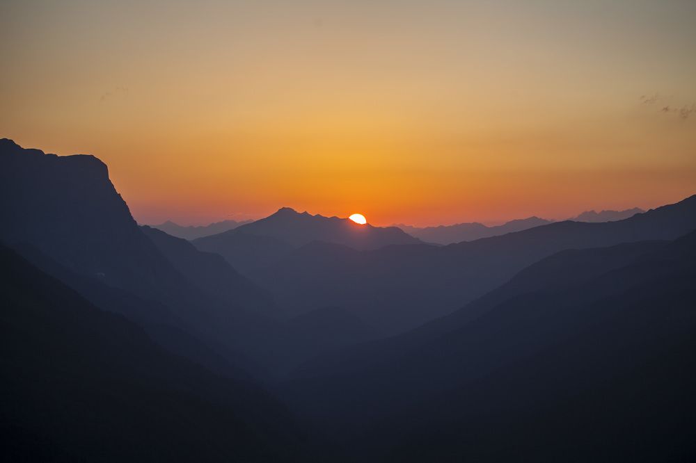 Adange Pass. Highland Abkhazia.
