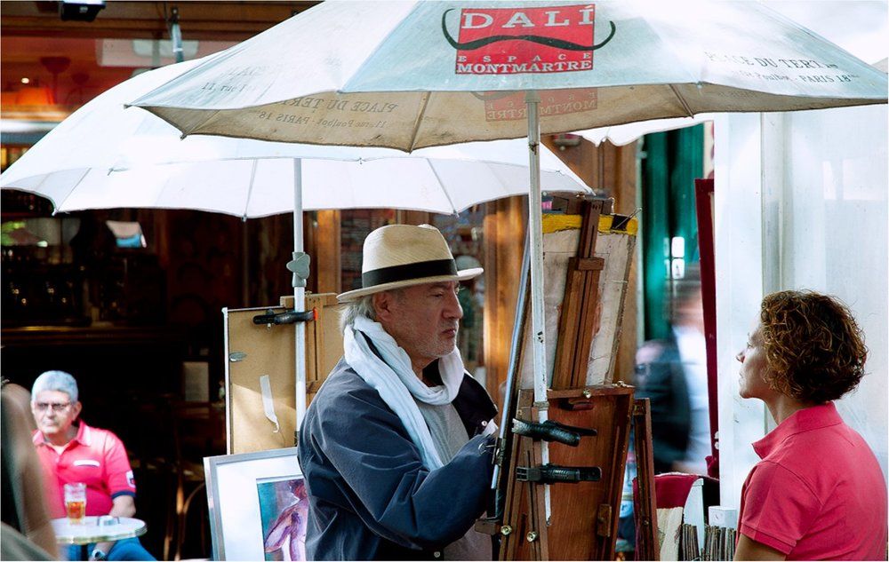 Уличный портрет