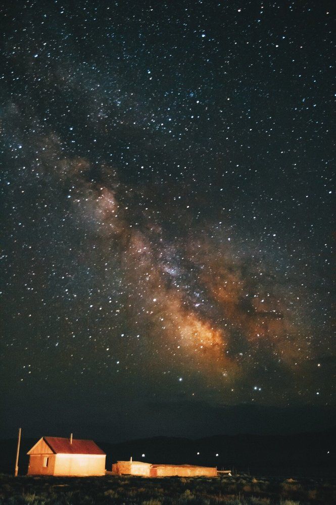 Milky way. Almaty, Kazakhstan.