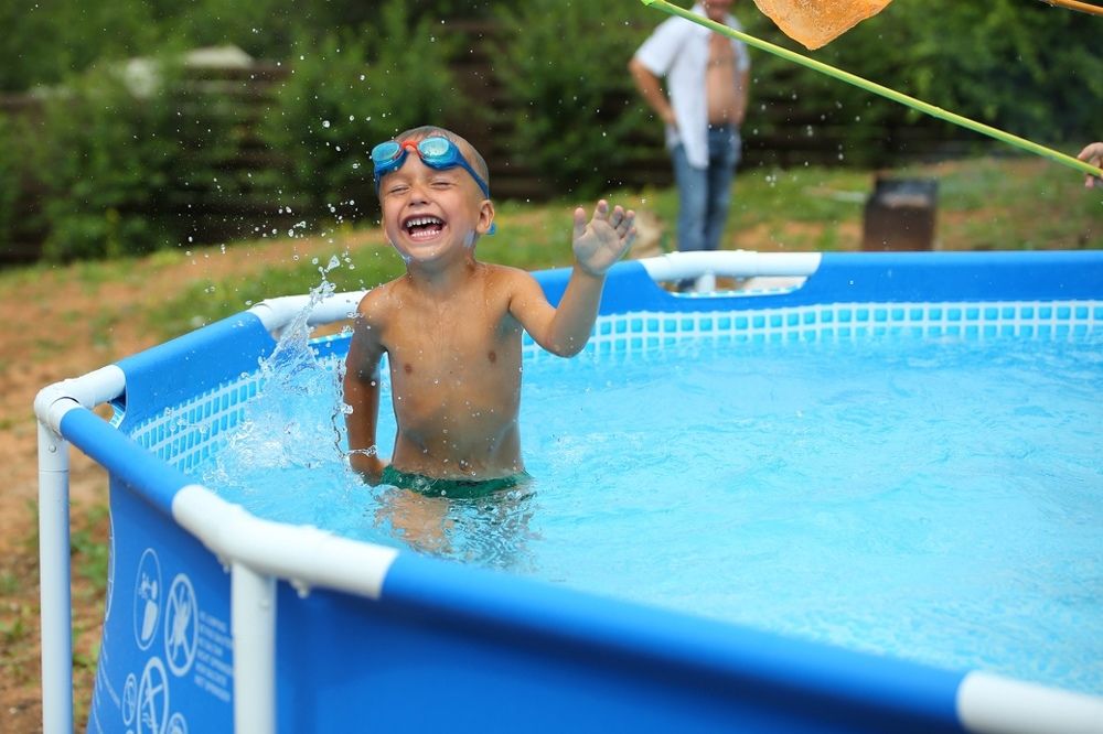 жаркий день