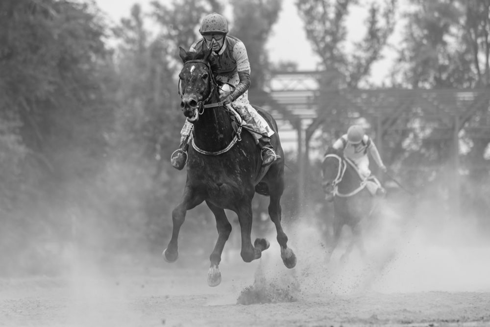 За лидером.