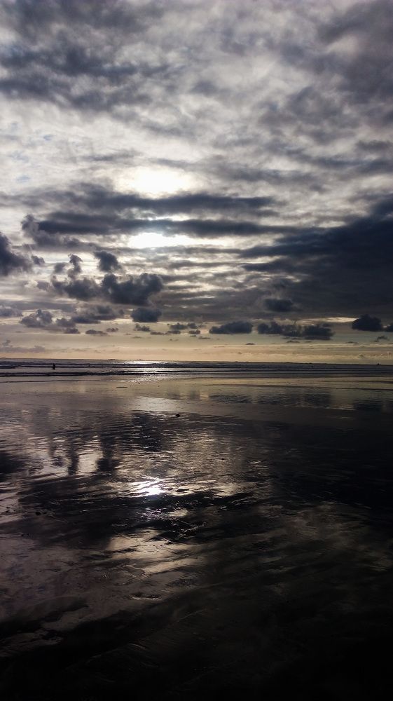 Sunset ending the day